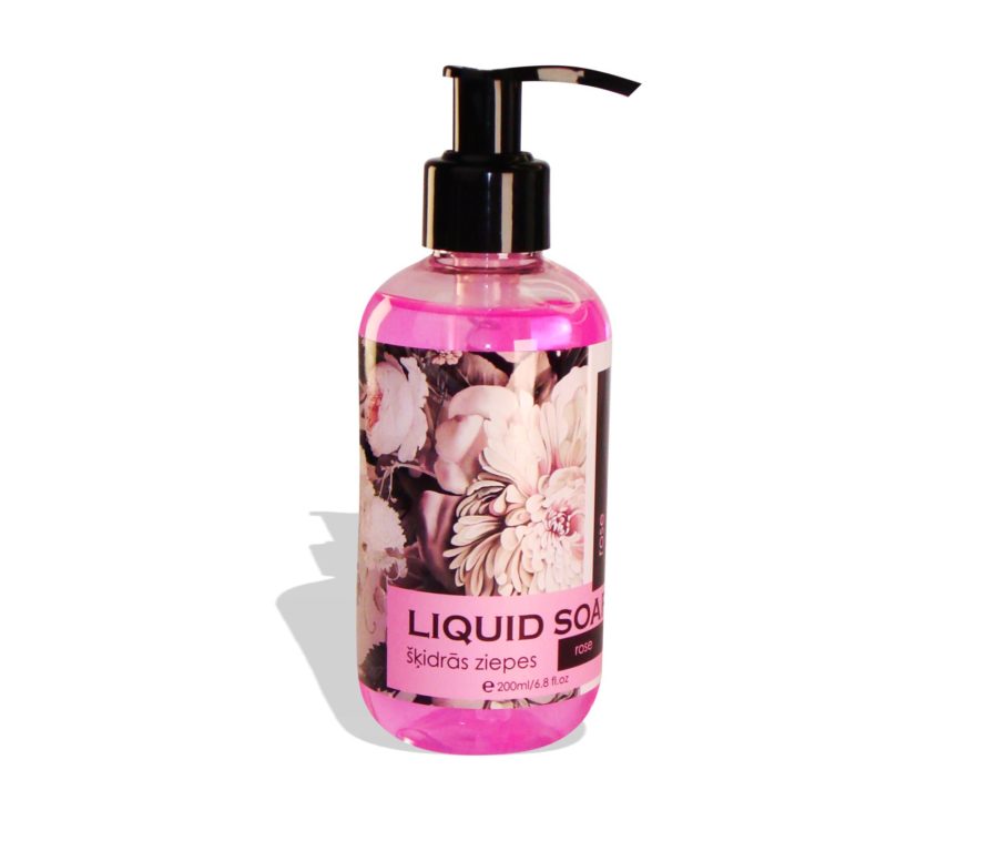 LIQUID SOAP ‘ROSE’, 200ml