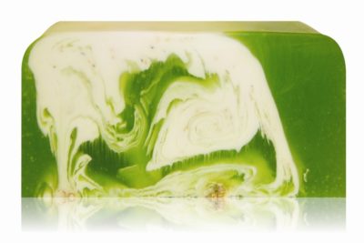 WET GRASS SOAP Handcrafted soap Natural soap Handmade soap Exfoliating Soap Soap with chamomile flowers