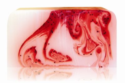 STRAWBERRY SOAP Handcrafted soap Natural soap Handmade soap Exfoliating Soap