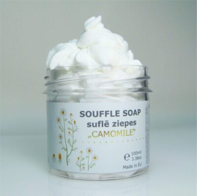 SOUFFLE SOAP 'CAMOMILE', 100ml SOUFFLE SOAP 'CAMOMILE'