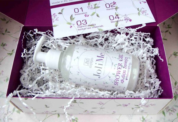 JoliME Shower gel in the gift box