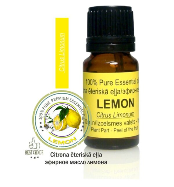 Essential oil LEMON COLD PRESSED