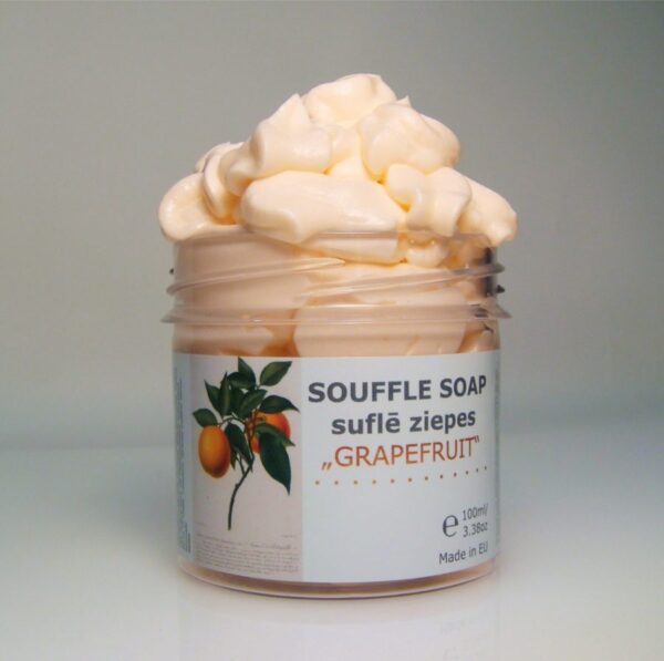 SOUFFLE SOAP 'GRAPEFRUIT', 100ml SOUFFLE SOAP 'GRAPEFRUIT'