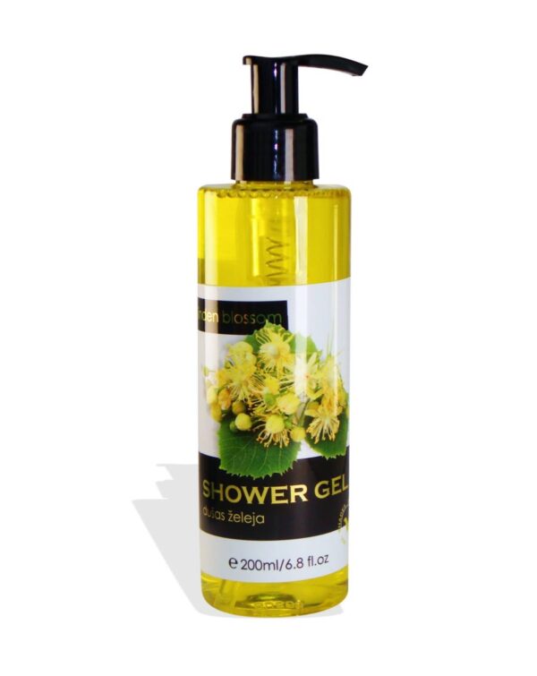 SHOWER GEL 'LINDEN BLOSSOM', 200ml SHOWER GEL 'LINDEN BLOSSOM'