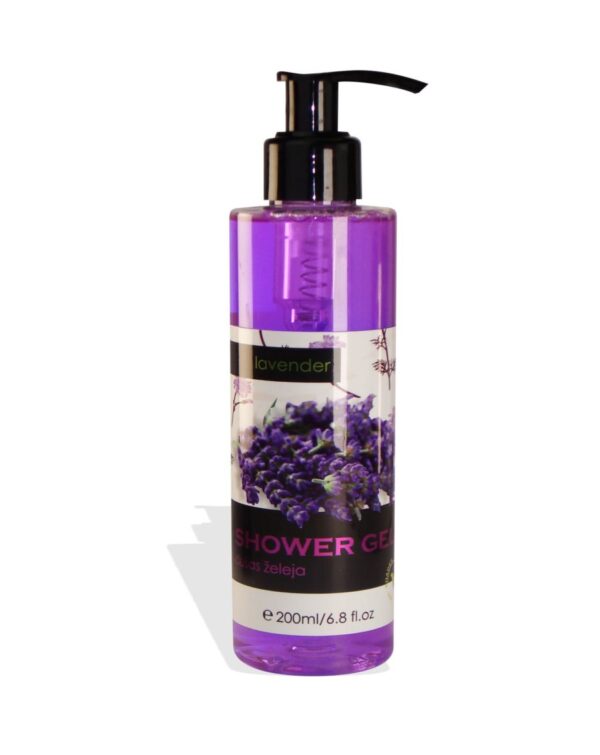 SHOWER GEL 'LAVENDER', 200ml SHOWER GEL 'LAVENDER'