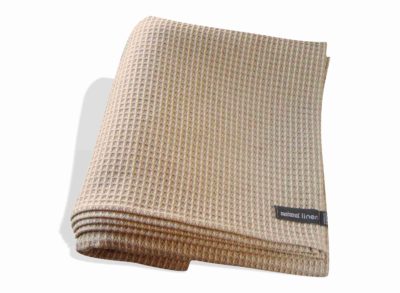 LINEN WAFFLE BATH TOWEL