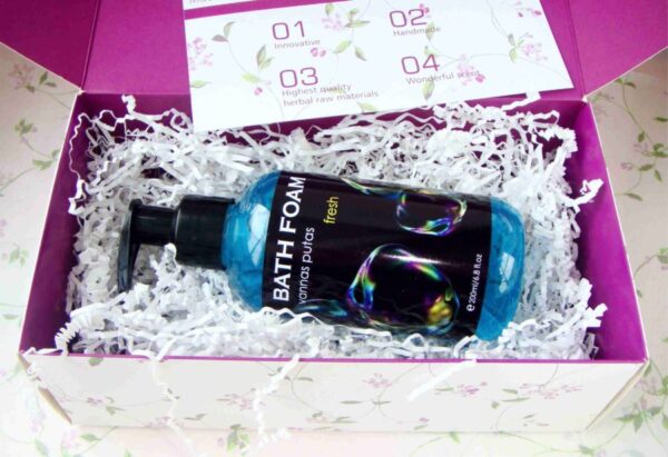 Bath foam Fresh in the gift box Bath foam Fresh in the gift box