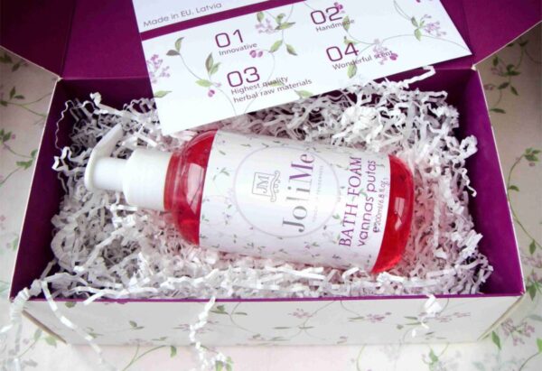 JoliME Bath foam in the gift box JoliME Bath foam in the gift box