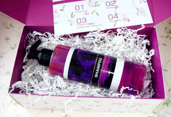 Shampoo Space in the gift box