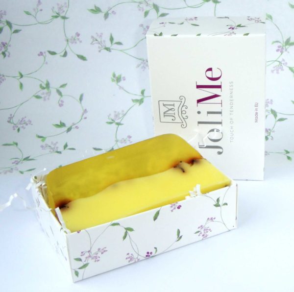 GREEN TEA & LEMON SOAP, 100gr in the gift box