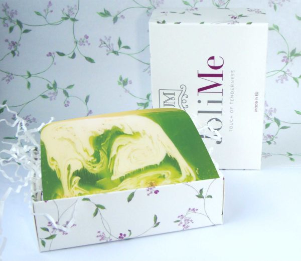 WET GRASS SOAP, 100gr in the gift box