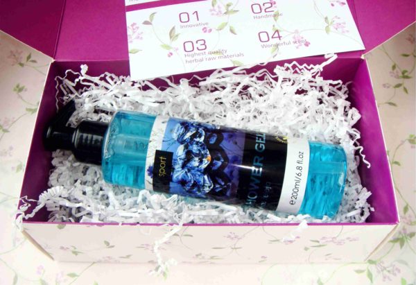 Shower gel Sport in the gift box